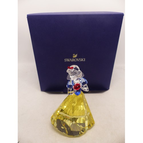108 - Swarovski Crystal Disney Figure 'Snow White'  (No Certificate -In Original Box)