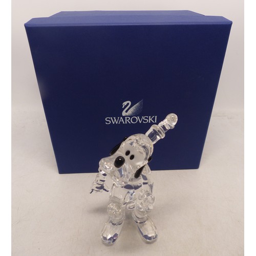 109 - Swarovski Crystal Disney Figure 'Goofy'  (No Certificate -In Original Box)