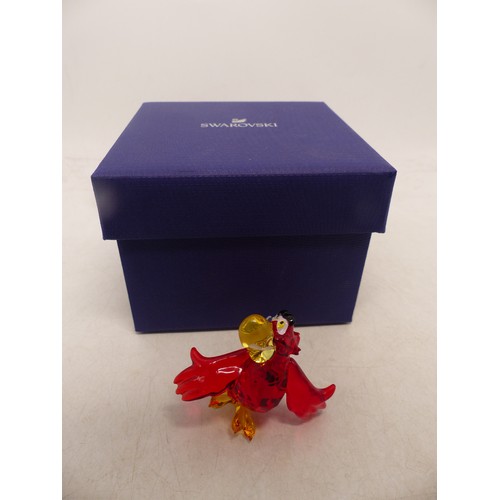 117 - Swarovski Crystal Disney Figure 'Aladdin Iago' (In Original Box)