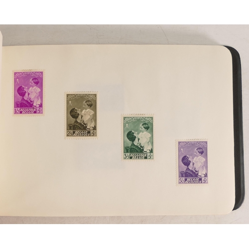 661 - Album of mainly Geo VI / QEII British Commonwealth mint stamps, all hinged. Approx 60 sets.