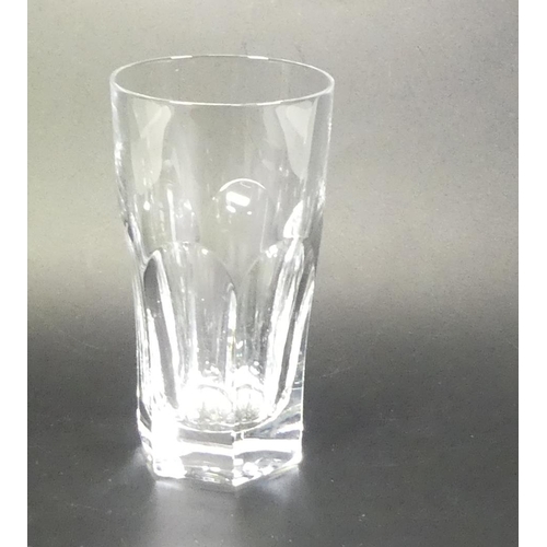 117 - Six Boxed Vista Alegre Cut Glass Crystal Tumblers, (6)