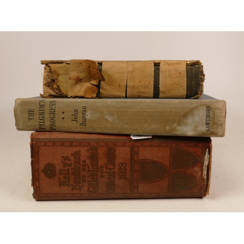 498 - Three Antiquarian Books to inlcude Kellys Handbook to the Titled, Landed and Official Classes 1928, ... 