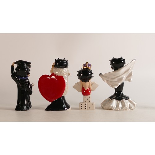 21 - Wade Betty Boop limited edition figures to include Showtime, Queen of Hearts, Sweetheart and Graduat... 