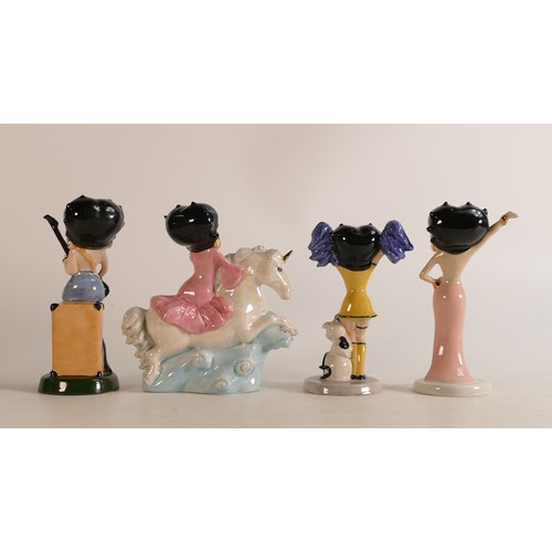 23 - Wade Betty Boop limited edition figures to include Betty Rocks, Fantasy, Cheerleader and Pink Dress ... 