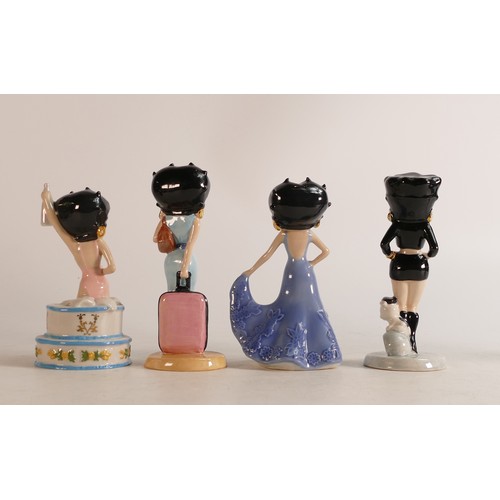 24 - Wade Betty Boop limited edition figures to include Party Time, World Traveller, Satin & Lace and Bik... 