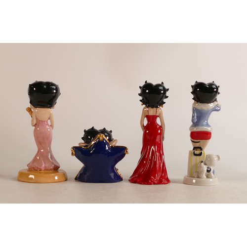 25 - Wade Betty Boop limited edition figures to include Cheers 15 Years, Lazy Daze, Betty in Red and Shop... 