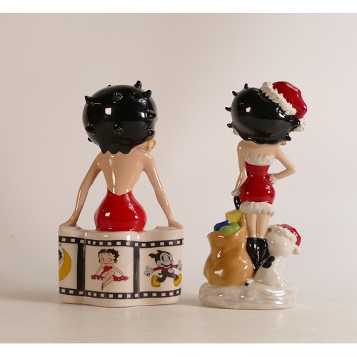 30 - Wade Betty Boop limited edition figures Christmas Time and Premier Movie Queen. With Certificates (2... 