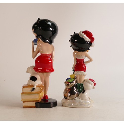 32 - Wade Betty Boop limited edition figures I Called to say I Love You and Bonanza Special Christmas Tim... 