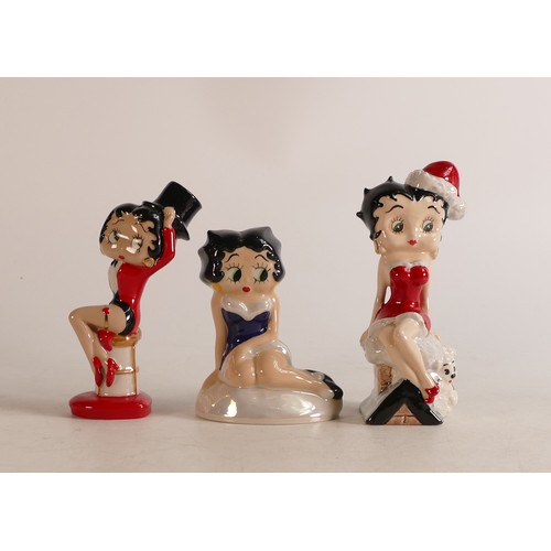 37 - Wade Betty Boop figures Ring Master, Christmas Cheer, Christmas Time, Wisconsin 1997, Betty Boop in ... 