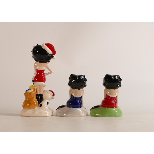 37 - Wade Betty Boop figures Ring Master, Christmas Cheer, Christmas Time, Wisconsin 1997, Betty Boop in ... 