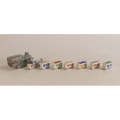 52 - Wade Alphabet Train together with Santa train (8 pcs)