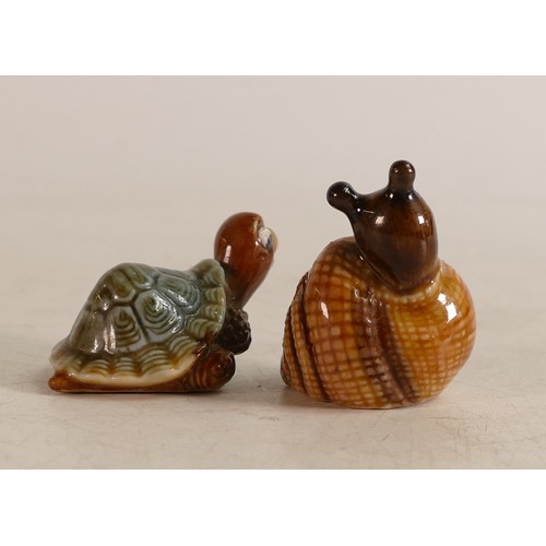 57 - Two Wade Hollowbase prototypes to include Hatbox Series Merlin as a Turtle and Aquarium Set Snail. T... 