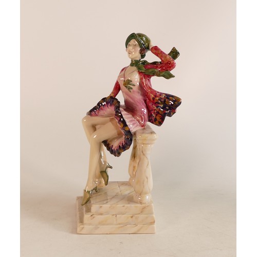 89 - Kevin Francis / Peggy Davies figure La Brise Guild piece, limited edition, with cert, boxed.