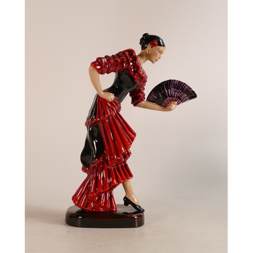 96 - Kevin Francis / Peggy Davies figure Spanish Dancer, red dress colourway, limited edition, with cert,... 