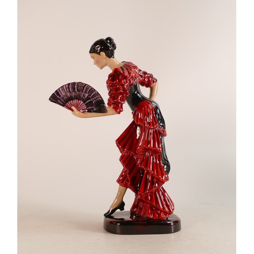 96 - Kevin Francis / Peggy Davies figure Spanish Dancer, red dress colourway, limited edition, with cert,... 