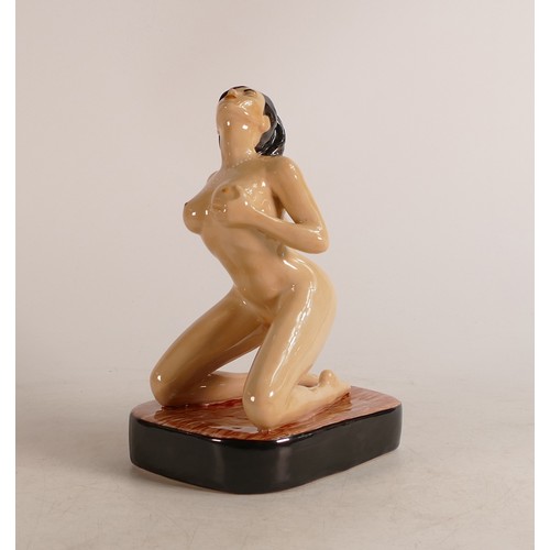 105 - Peggy Davies Erotic Lolita figurine. Artist original colourway 1/1 by Victoria Bourne