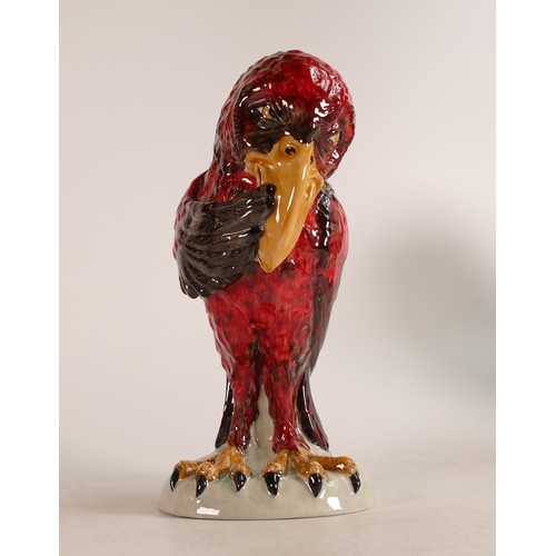 110 - Peggy Davies (Phoenix series) The Whisperer grotesque bird figure modelled by Robert Tabbenor, limit... 