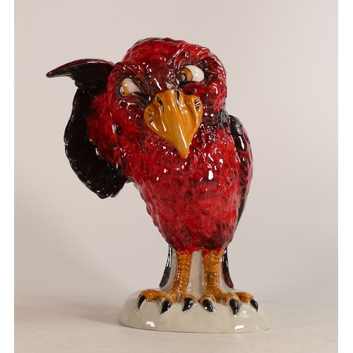 111 - Peggy Davies (Phoenix series) The Listener grotesque bird figure modelled by Robert Tabbenor, limite... 