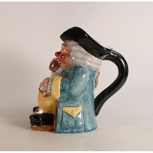 158 - Clarice Cliff for Newport Pottery, a Toby jug in the form of an Ale drinker with flush cheeks. Heigh... 