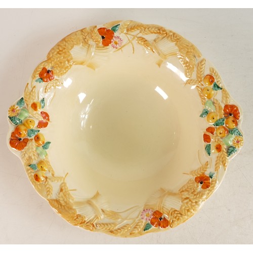 159 - Clarice Cliff Harvest bowl. Diameter 26cm