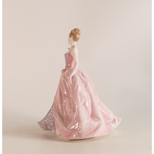 180 - Coalport figure Diamonds and Roses, limited edition for Compton & Woodhouse, 2003 Coronation edition... 