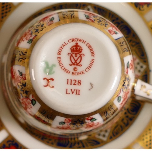 360 - Royal Crown Derby 1128 'Old Imari' miniature collectors tea set (8)