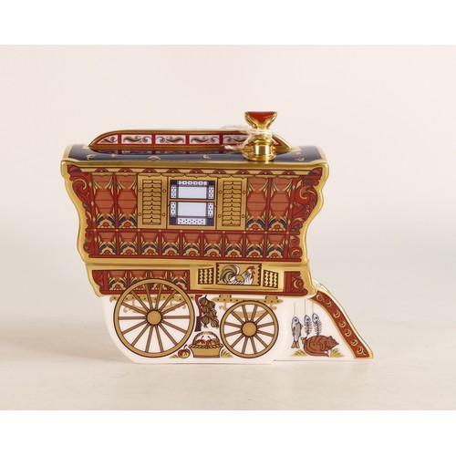 377 - Royal Crown Derby - The Ledge Wagon, from the Gypsy Caravan series.  A limited edition of 1250, with... 