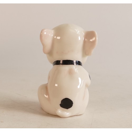 443 - Royal Worcester model of Bonzo dog, by Frederick Gertner 2855, c1930 with Puce marks, h.8cm.