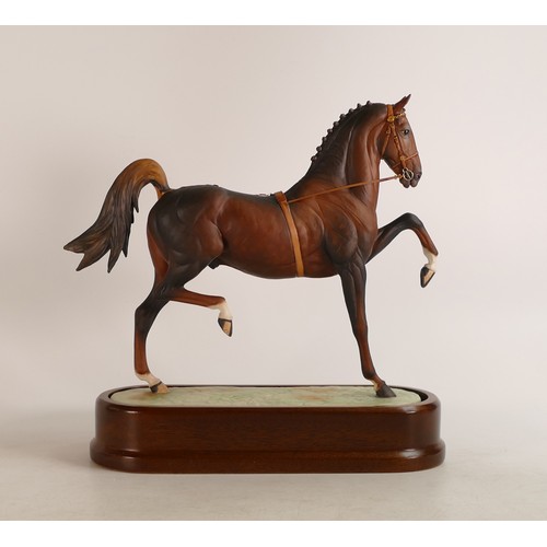 449 - Royal Worcester Hackney Stallion, modelled by Doris Lindner. Limited edition 98/500, with certificat... 