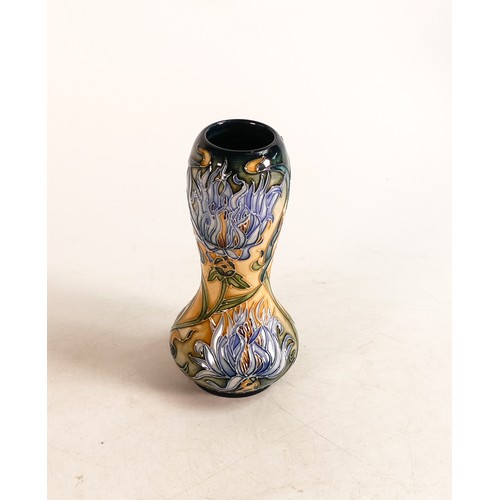 591 - Moorcroft Montana Cornflower vase. Limited edition 45/650, designed by Rachel Bishop, dated 2000. He... 