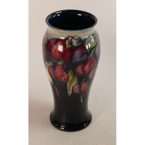 607 - William Moorcroft vase decorated in the Wisteria design, c1920s, h.20.5cm.