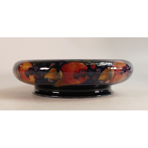 653 - Moorcroft Pomegranate pattern bowl, diameter 30cm