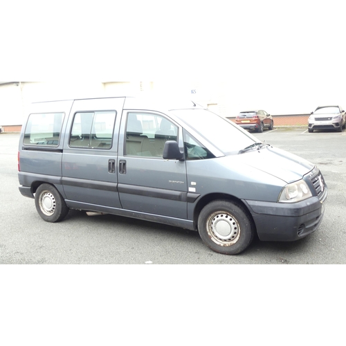 300B - 2006 Citroen Dispatch 1.9D Van in grey with 1868cc diesel engine. Reg DK06 DDN, log book present, on... 