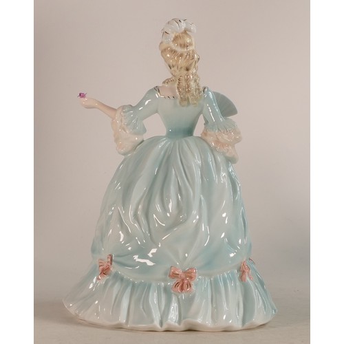 224 - Coalport figure Marie Antoinette from the Femmes Fatales series by Compton & Woodhouse.