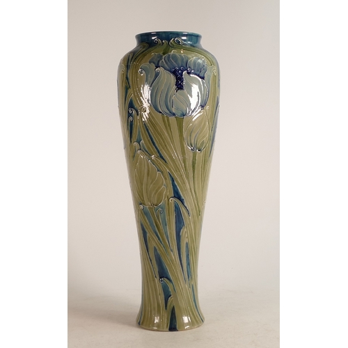 699 - A William Moorcroft (1872-1945), large vase decorated in the rare Hesperian design, c1902, signed in... 