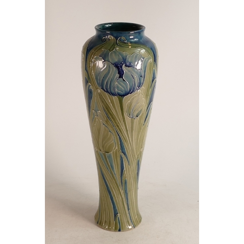 699 - A William Moorcroft (1872-1945), large vase decorated in the rare Hesperian design, c1902, signed in... 