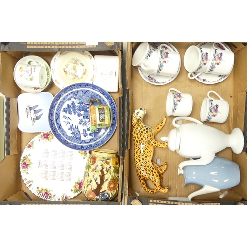 269 - A Mixed Collection of Ceramic Items to include Royal Doulton Autumn Glory Teacups and Saucers, Royal... 