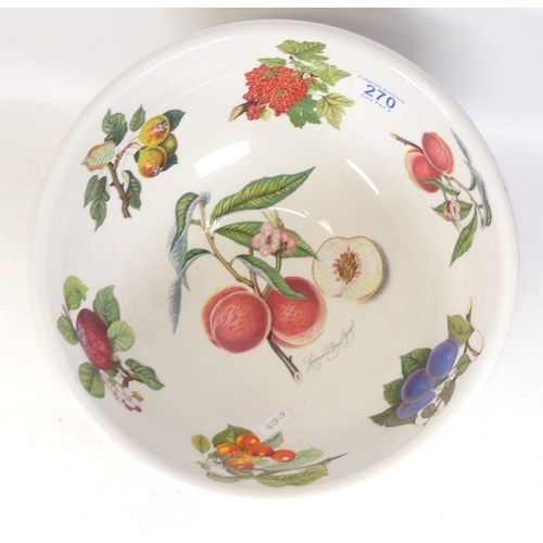 270 - Portmerion Pomona Large Fruit Bowl