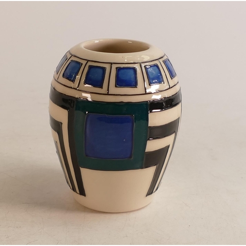 252 - Moorcroft Modernity vase, dated 2018, Height 10 cm