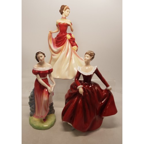 244 - Royal Doulton Lady Figures to include Autumn Ball HN5465, Fragrance HN3311 & Jemma HN3168 (3)