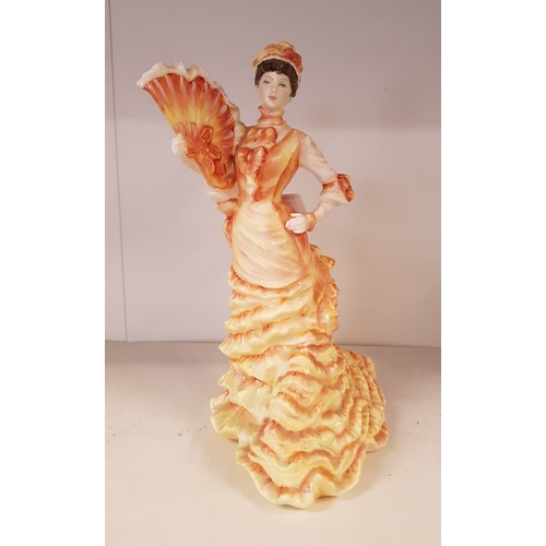 322 - Royal Doulton Lady Figure Le Bal after Tissot HN3702