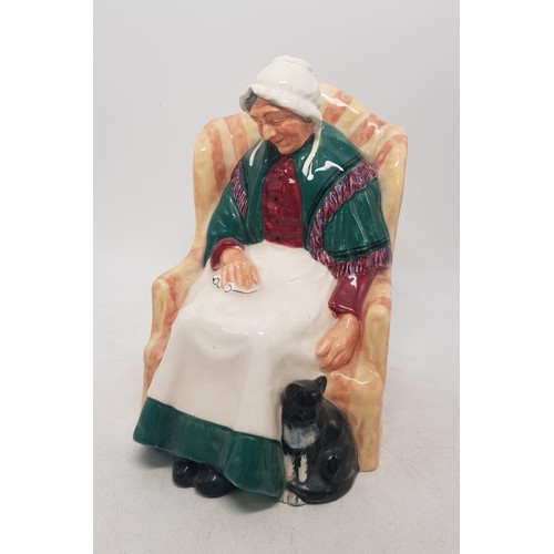 194 - Royal Doulton early character figure Forty Winks HN1974, 1st quality.