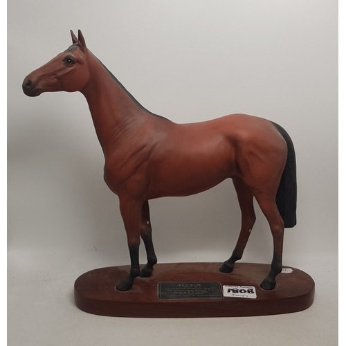 180B - Beswick Connoisseur figure Red Rum.