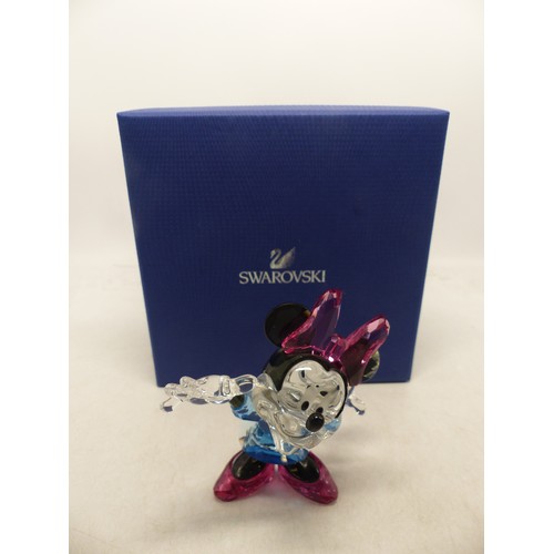 101 - Swarovski Crystal Disney Figure 'Minnie Mouse' 2012 (No Certificate -In Original Box)