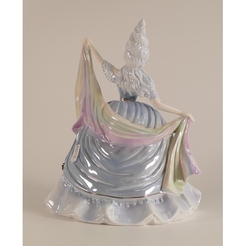 179 - Coalport figure Rain from the Millennium Ball, limited edition, h.26cm.