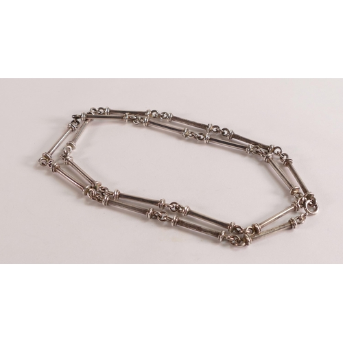 777 - Sterling Silver necklace, L.67cm, 60.8g.