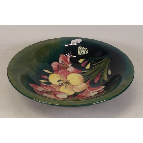 70 - Early William Moorcroft freesia bowl. Diameter 25cm