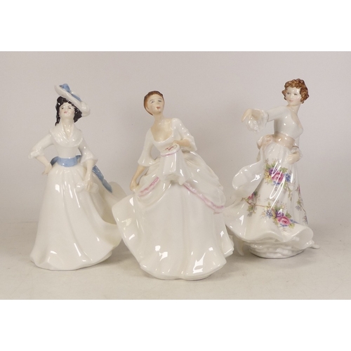 232 - Royal Doulton lady figures to include Margaret HN2397, Carol HN2961 and Hazel HN3167 (3)