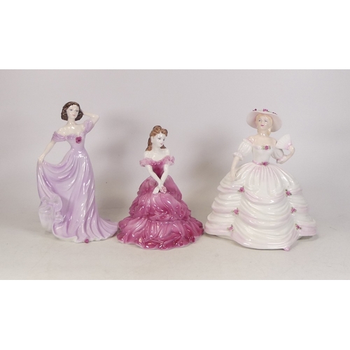 235 - Coalport lady figures to include Southern Belle , Mary and Stephanie (3)