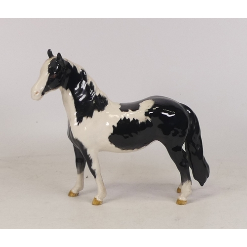 242 - Beswick piebald Pinto pony 1373